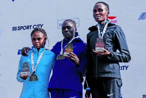 Maratón de la Ciudad de México vive una jornada de récord con la keniana Vivian Kiplagat