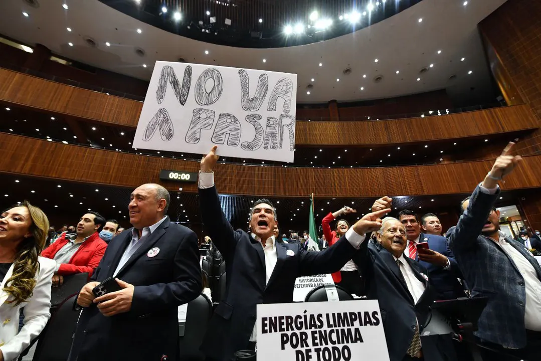 Diputados de oposición mantienen firme su voto en contra de la reforma eléctrica
