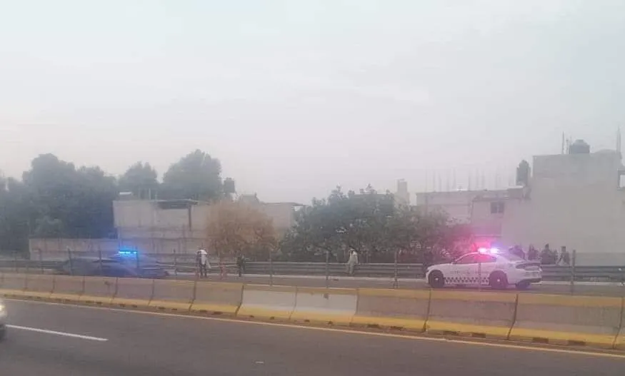 Ciclista pierde la vida tras ser arrollado en la autopista México-Puebla