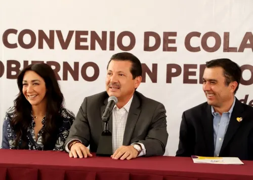 Firma convenio de colaboración Gobierno de San Pedro Cholula con Fundación Teletón