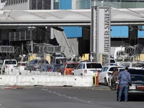 EU desata caos en frontera al cerrar cruce de San Ysidro