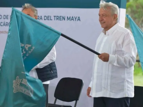 Tren Maya dará ‘levantón que necesita el sureste’: López Obrador