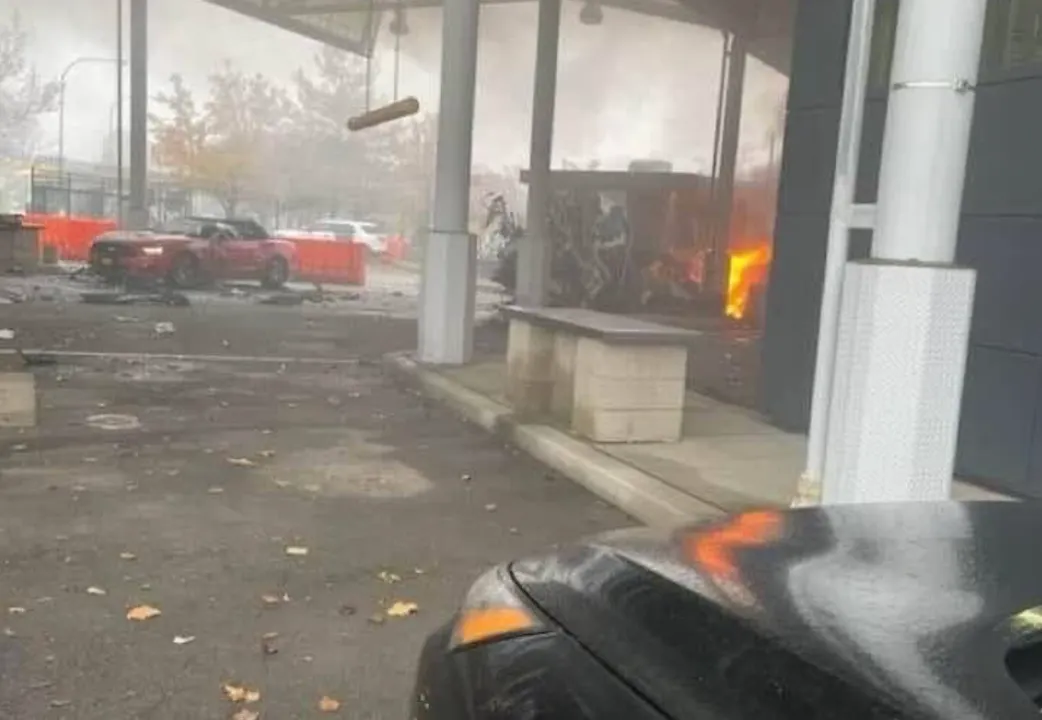 Explosión en la frontera entre Estados Unidos y Canadá