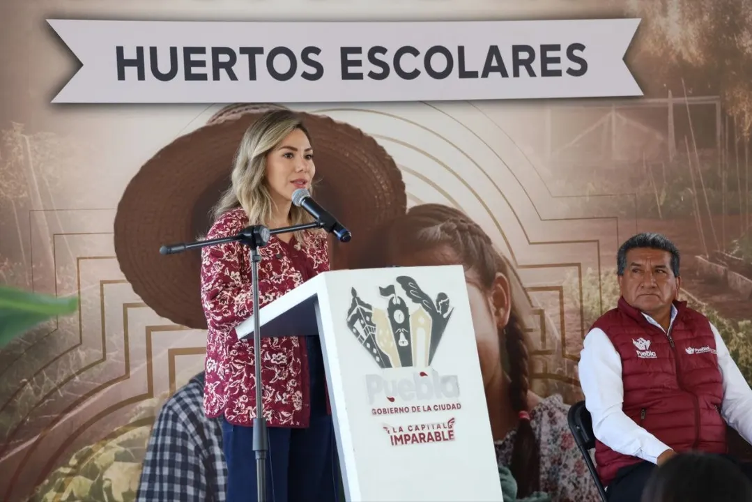 Impulsa Ayuntamiento de Puebla educación ambiental con 120 huertos escolares y santuarios de polinizadores