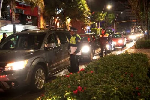 Por  dispositivo alcoholímetro Ssptm remitió a 39 automovilistas