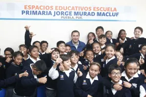 Inauguran RMV y Banck espacios educativos en Primaria Jorge Murad