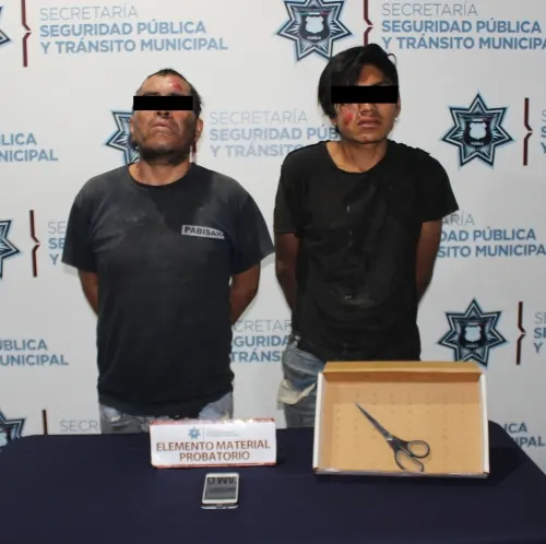 Detuvo SSPTM de Puebla a tres probables asaltantes