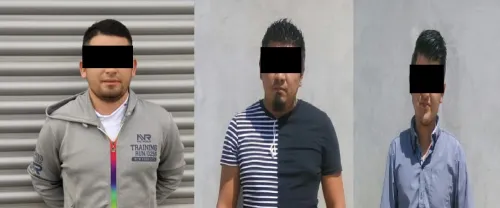 SSP aseguró a tres colombianos por alterar el orden público