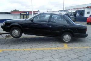 Vehículos robados aseguran elementos de la Policía Municipal