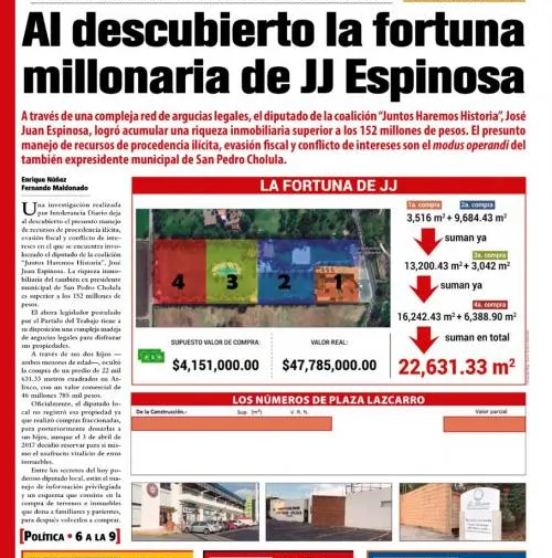 La sorprendente fortuna de JJ