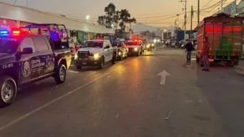 Un hombre fue herido de bala y despojado de 40 mil pesos en la Central Abasto, Puebla