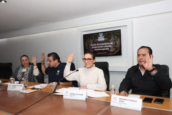 Congreso Puebla Comision Gobernacion Puntos Constitucionales