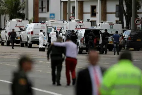 Capturan a presunto autor intelectual de atentado en Bogotá que dejó 21 muertos