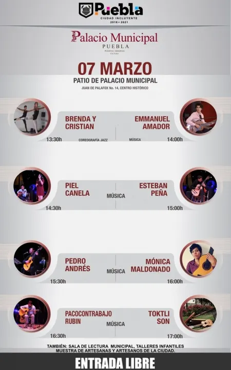 Música y danza este sábado de Puertas Abiertas