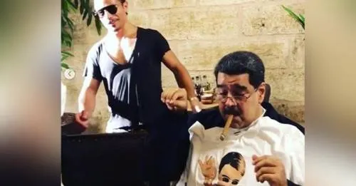 Maduro enfurece a usuarios de redes al publicarse video de lujoso banquete en Turquía
