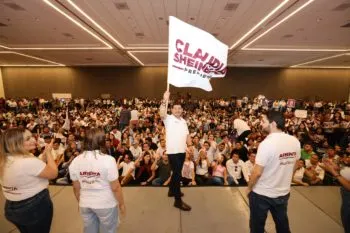 Armenta, aliado de la juventud en Puebla, se reúne con más de mil universitarios