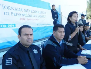 Celebran Jornada de Prevención al Delito en Cuautlancingo