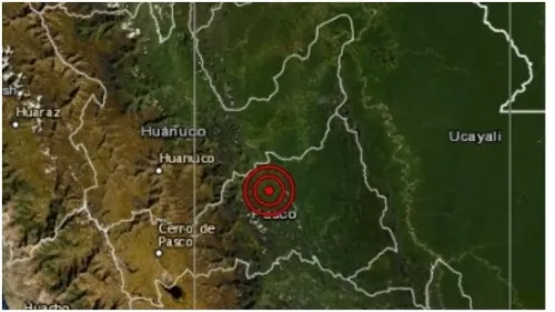 Se registra sismo de magnitud 5.7 en Perú