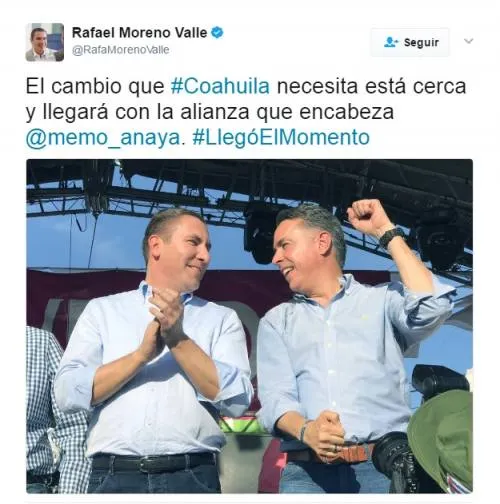 El Morenovallismo en Coahuila y la guerra intestina en el PAN