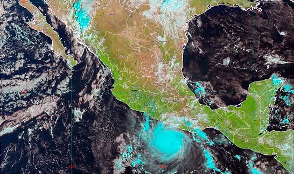 Tormenta Tropical Otis Pacifico