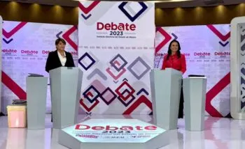 Delfina Gómez y Alejandra Del Moral se miden en un debate frente a frente en Edomex