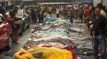 Más de 130 muertos en Río de Janeiro tras megaoperativo policial: la ONU exige investigar la masacre