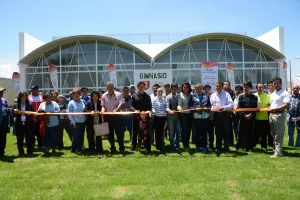 Inaugura José Juan Espinosa obras deportivas por 4.4 mdp