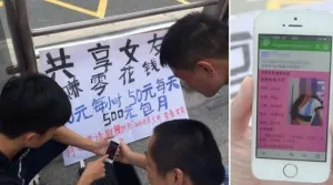 Chino renta a su novia para comprar iPhone 6