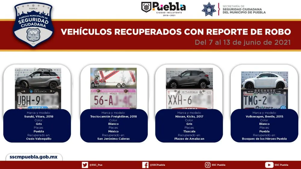 Foto: SSC Puebla