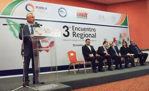 El 3er encuentro regional de Alerta Amber se realizó en Puebla