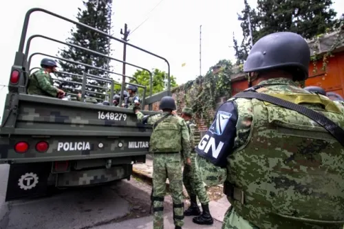 Un muerto, saldo de enfrentamiento entre Guardia Nacional y delincuentes, en Esperanza