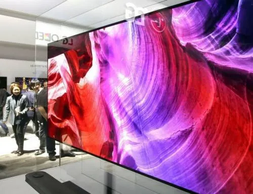 LG sacará al mercado este año un televisor que se enrolla
