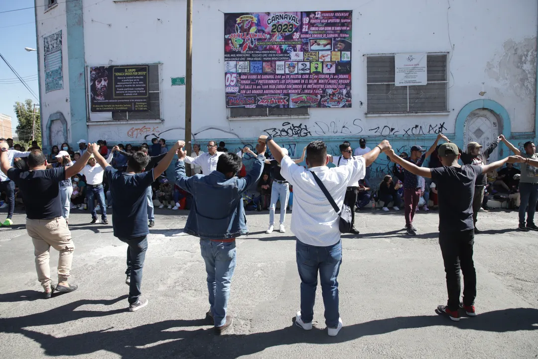 Organizadores del carnaval de Xonacatepec