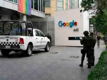 Desalojan oficinas de Google en la CDMX por una supuesta amenaza de bomba