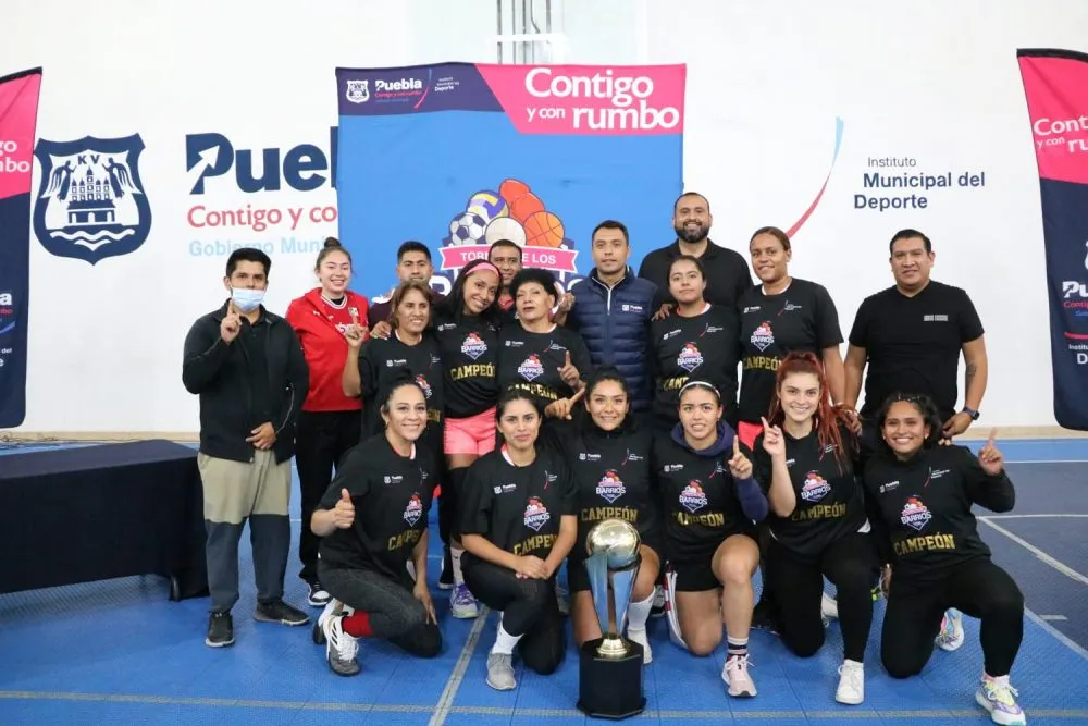 Concluye con éxito el torneo de los barrios de baloncesto del ayuntamiento de Puebla
