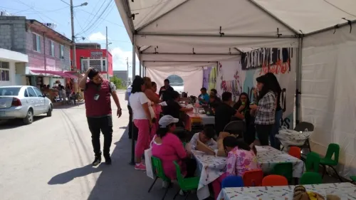 Agua de Puebla acercó sus servicios a la colonia Santa Lucía con la Caravana del Agua
