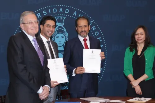 La BUAP firma convenio de licenciamiento para que Pulsis Patent realice desarrollo tecnológico