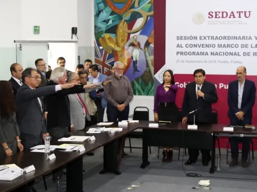 Puebla se suma al Programa Nacional de Reconstrucción