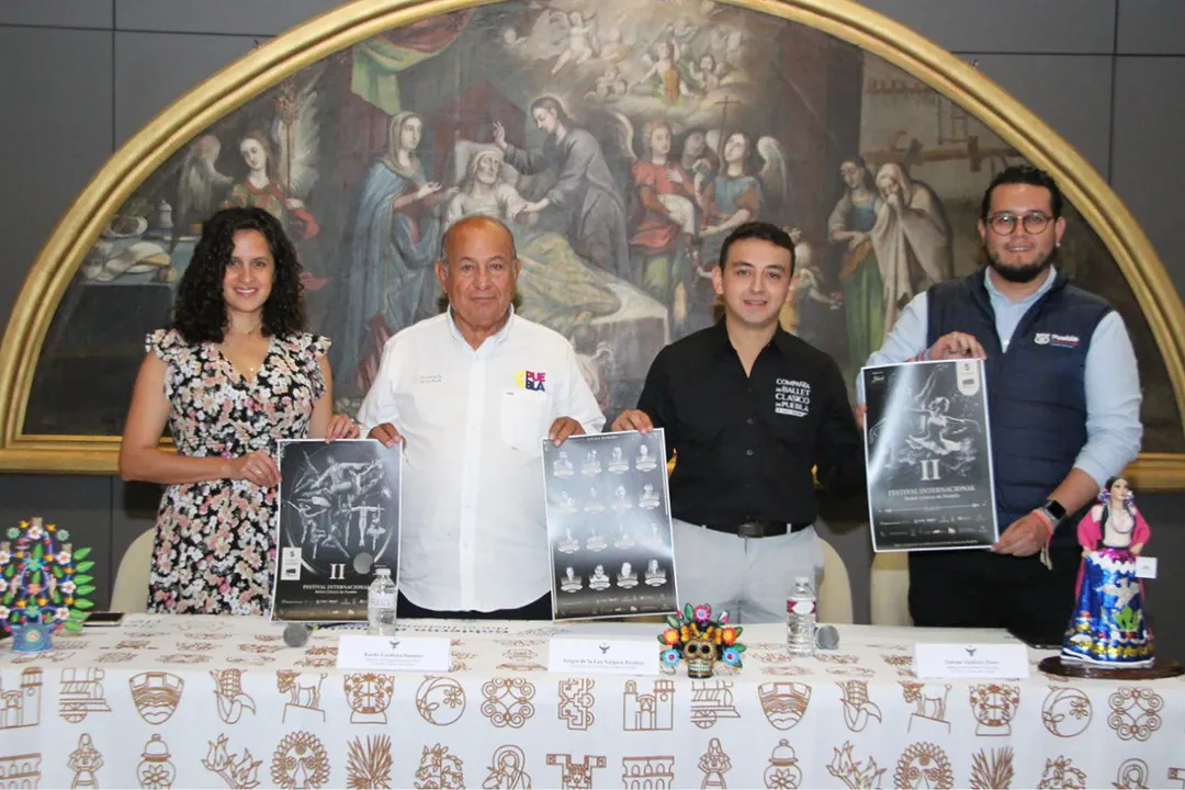 Presenta gobierno estatal segunda edición del Festival Internacional de Ballet Clásico de Puebla