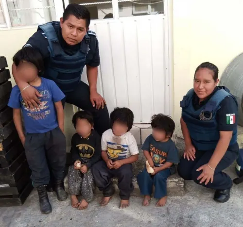 Salvan a hermanitos en abandono de incendio en la Gonzalo Bautista