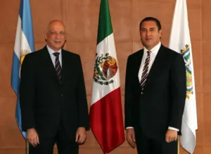 Se reúne RMV con gobernador de la Provincia de Santa Fe, Argentina