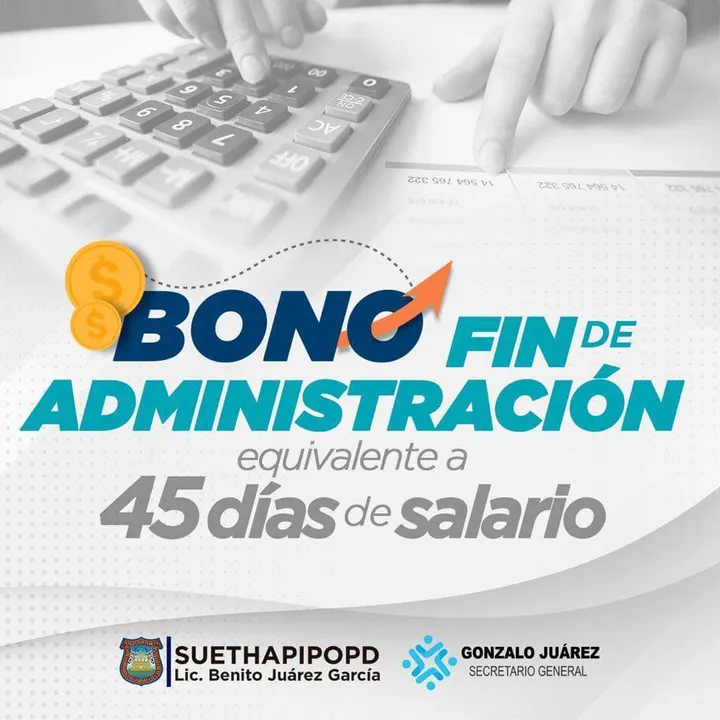 Garantiza Sindicato de la Comuna bono por fin de administración