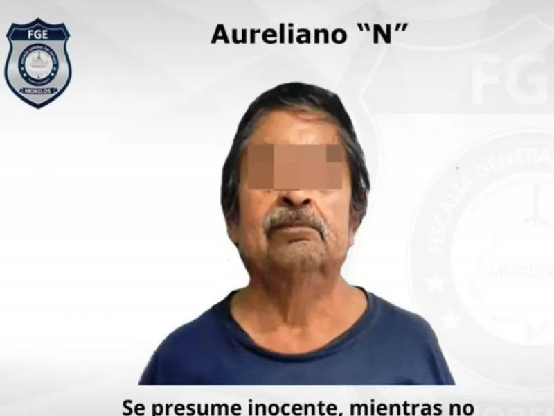 Detienen a abuelito de 76 años que abusó sexualmente de niña en Morelos