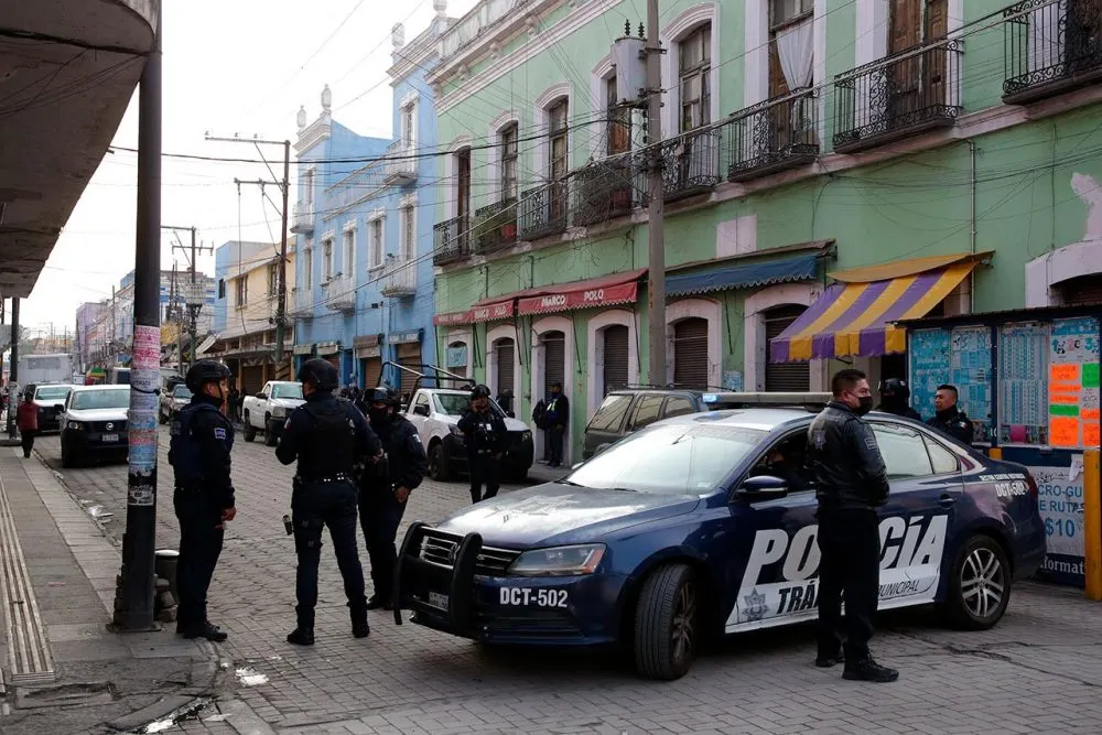 Operativo Reordenamiento Centro Historico Puebla