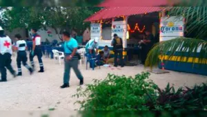 ”Spring Break” en Cancún se tiñe de rojo