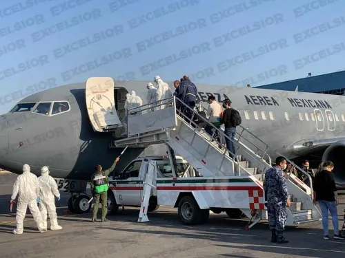 Fuerza Aérea envía avión a Cuba, traerá a mexicanos varados