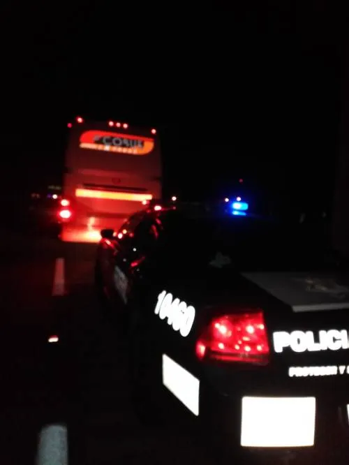 Chófer de autobús evita asalto de pasajeros en la autopista México-Puebla