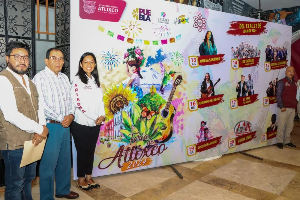 Cartelera de la Feria de Atlixco 2024
