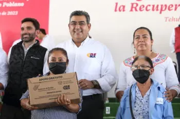 Puebla tiene un Gobierno estatal presente y de servicio: Sergio Salomón