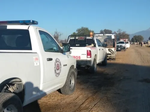 Apagan el fuego controlado e inician sellado de fuga de Gas en San José Carpinteros: PC Estatal